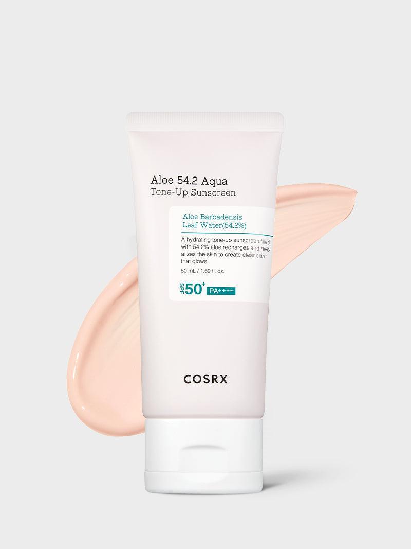 Aloe 54.2 Aqua Tone-up Sunscreen SPF 50+ PA++++ [TLOZO]